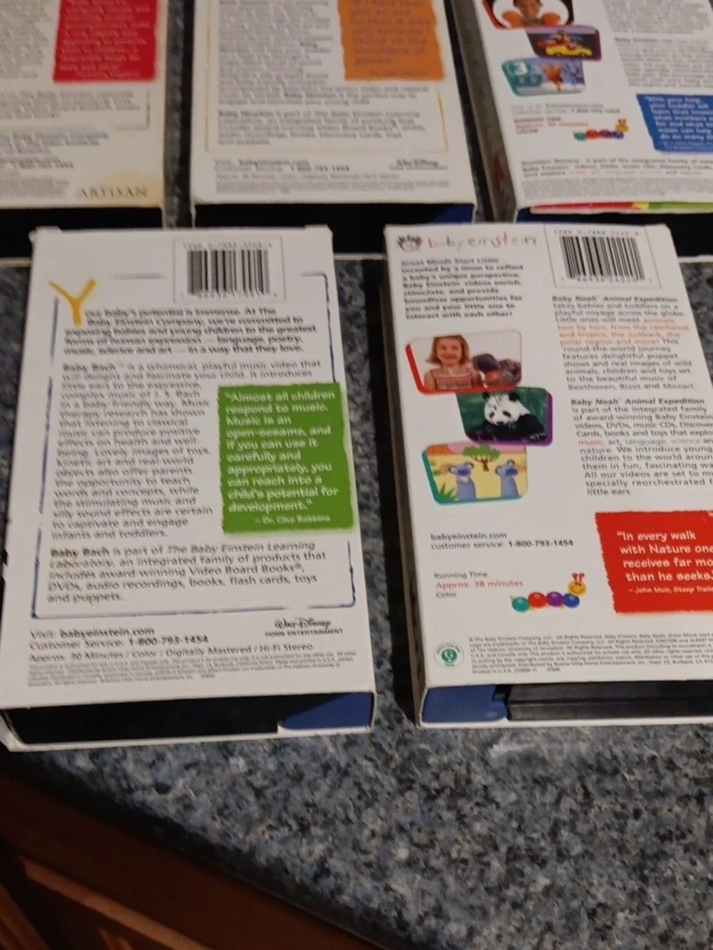 Baby Music Learning VHS Set - White - Unbranded Collection